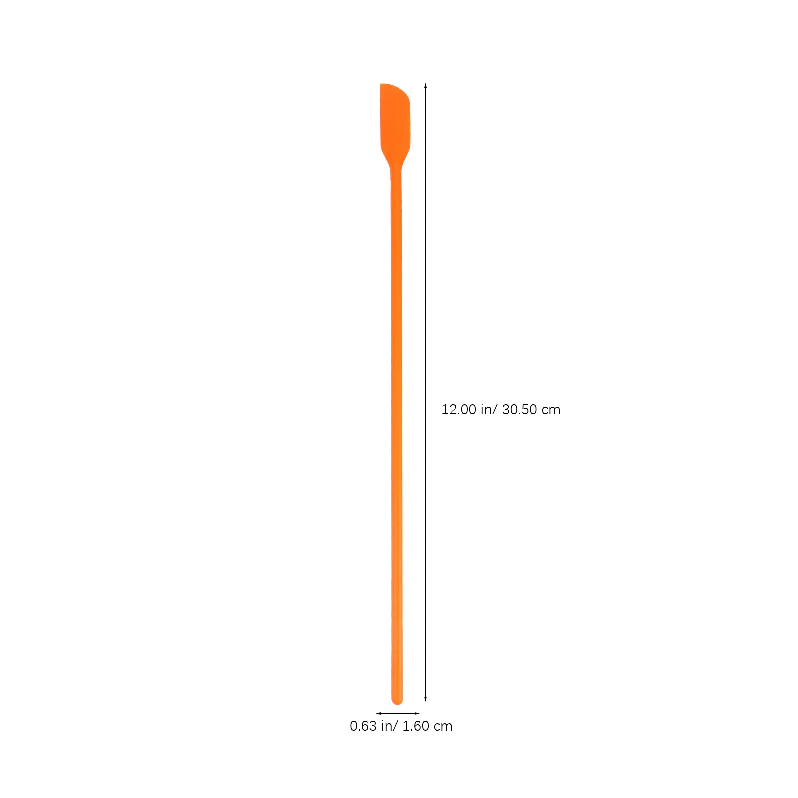 4Pcs Silicone Spatula Set with Extra Long Handles Smooth Edge for Jars Bottles Cakes Baking Decorating Kitchen