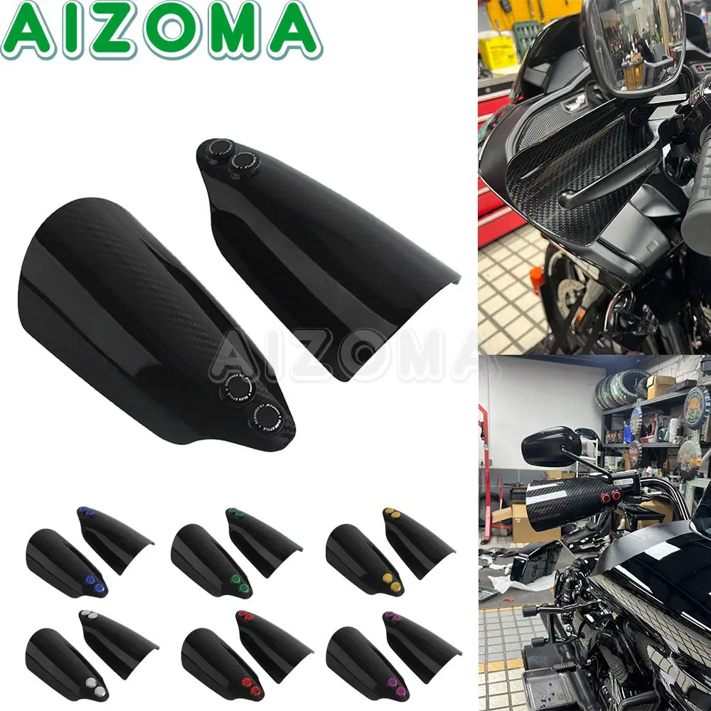 

Motorcycle Handle Protector Hand Guard Handlebar Cover Handguards For Harley Street Bob FXBB Standard FXST Heritage Classic FLHC