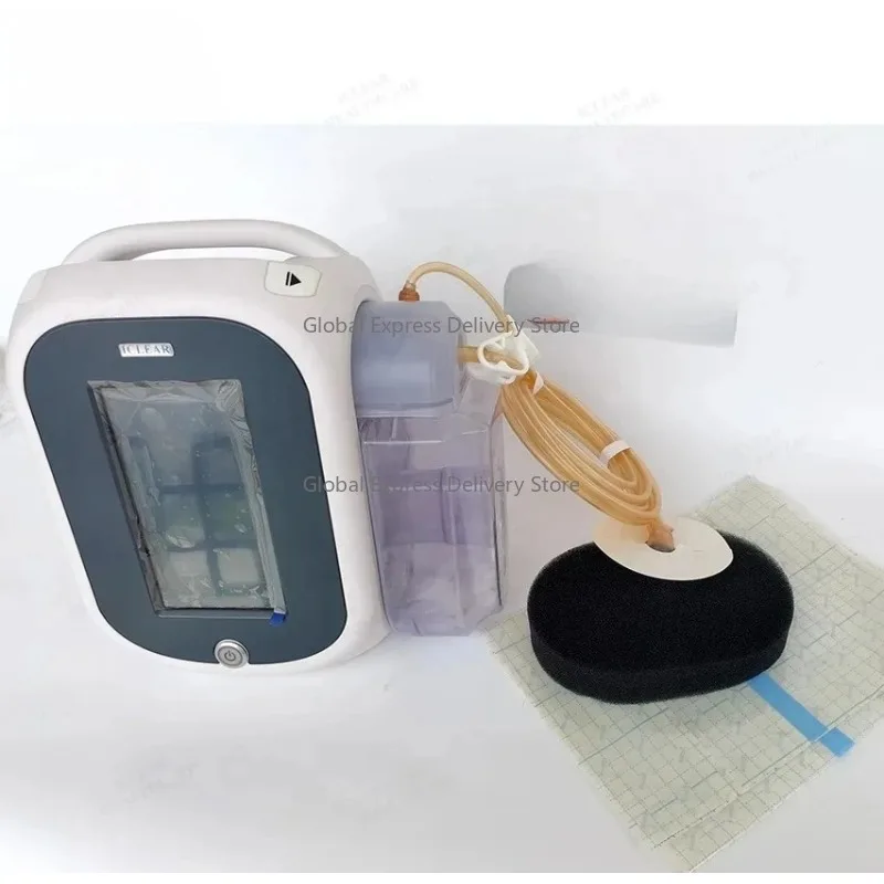 Negative Pressure Wound Therapy Device 300ml 500ml 1000ml Capacity 6 Modes Adjustable for Healing Wounds Medical Equipment