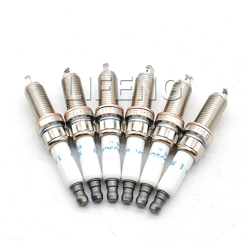 6Pcs Genuine-Iridium Spark Plug For BMW 1 2 3 4 5 Series F20 F22 F34 E90 F30 E93 E92 F36 F33 F32 F07 F10 335i 435i 12120037582