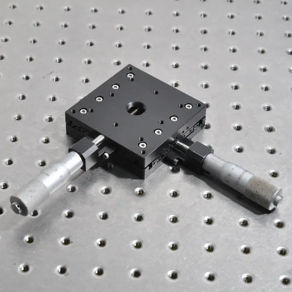 

Япония Suruga SURUGA B23-80A двумерная ось XY ручная перекрестная точность поперечный ролик раздвижной стол из алюминиевого сплава 80*80 мм