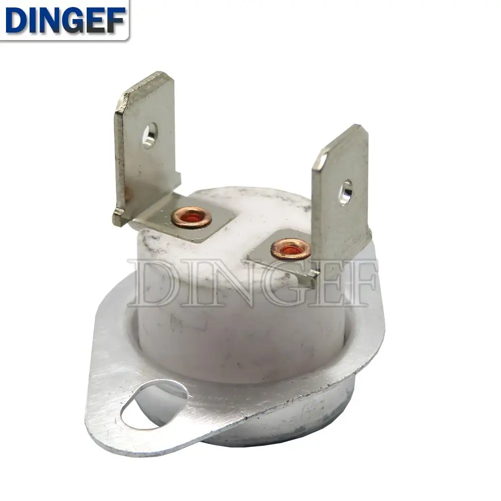 10PCS KSD302 16A 250V 40 ~ 150 Degree Ceramic KSD301 Normally Closed / Normally open Temperature Switch Thermostat 40C 45C