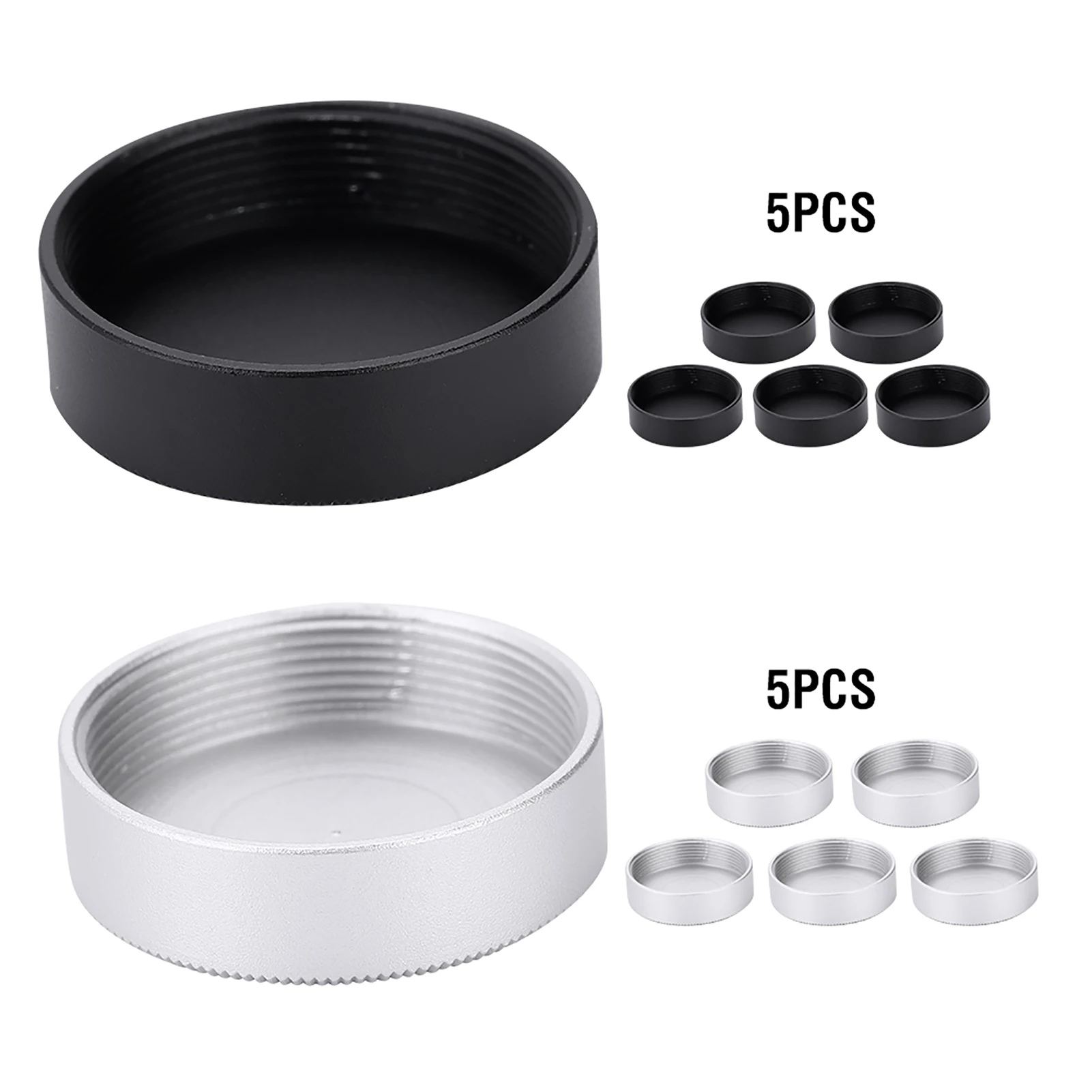 2 Colors Metal C Mount Rear Lens Cover  25mm for CCTV TV Lenses C-mount Rear Lens  Rear Lens  Rear Lens Cover