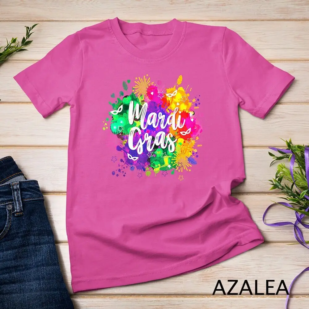 Mardi Gras Shirt For Women,Men & Kids Fat Tuesday T-Shirt Unisex T-shirt