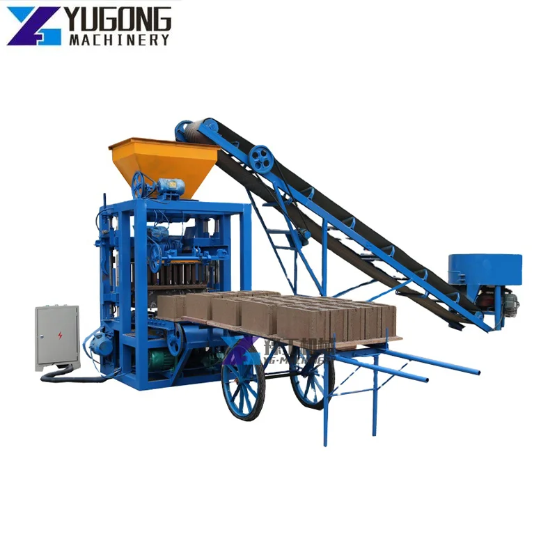 Hot Sale Brick Machine In Bangladesh Used Concrete Hollow Block Making Machinery Cement Brick Making Machinery for Road Brick