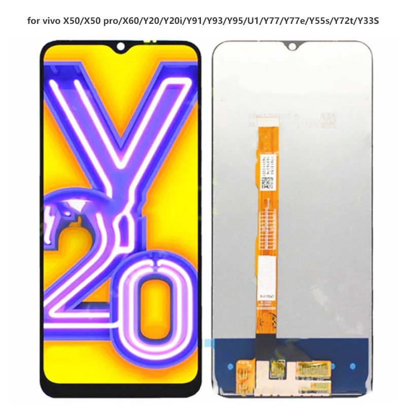 Mobile Phone Screen Assembly Is Suitable For Vivo Y20/x50/x60 Vivo Series Accessories DIY Mobile Phone Replacement Screen