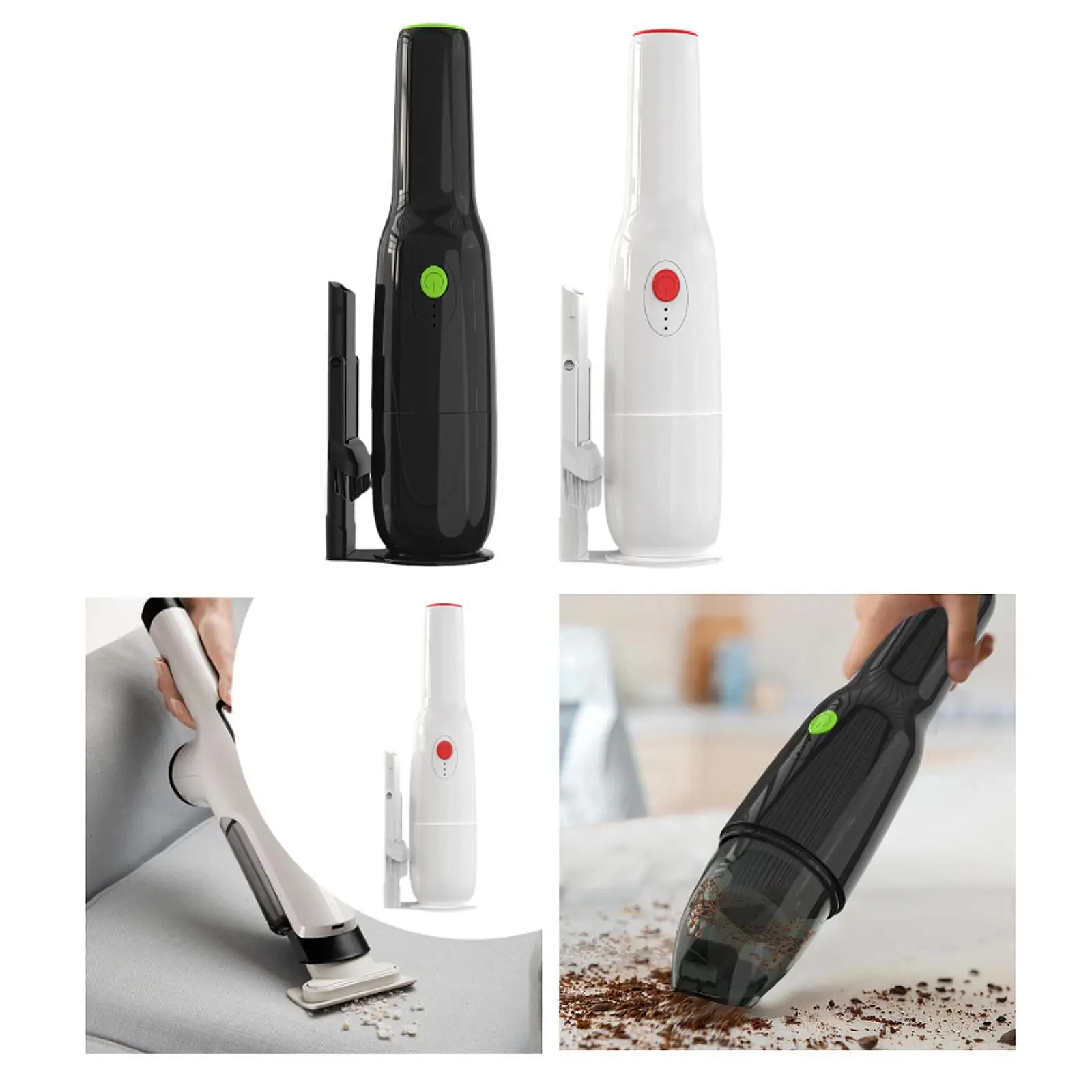 Generic Car Handheld Vacuum, Compact, Portable Vacuum Crevice Vacuum for Home Car