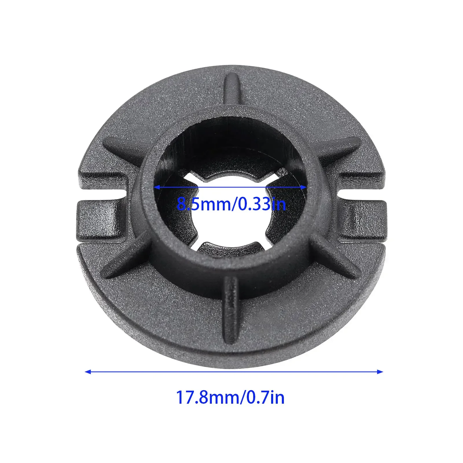 20Pcs Plastic Push Nut Clips Wear Resistant Anti-break Engine Cover Wheel Arch Mudguard Apron for Tesla Model3 2017+ 111071399C