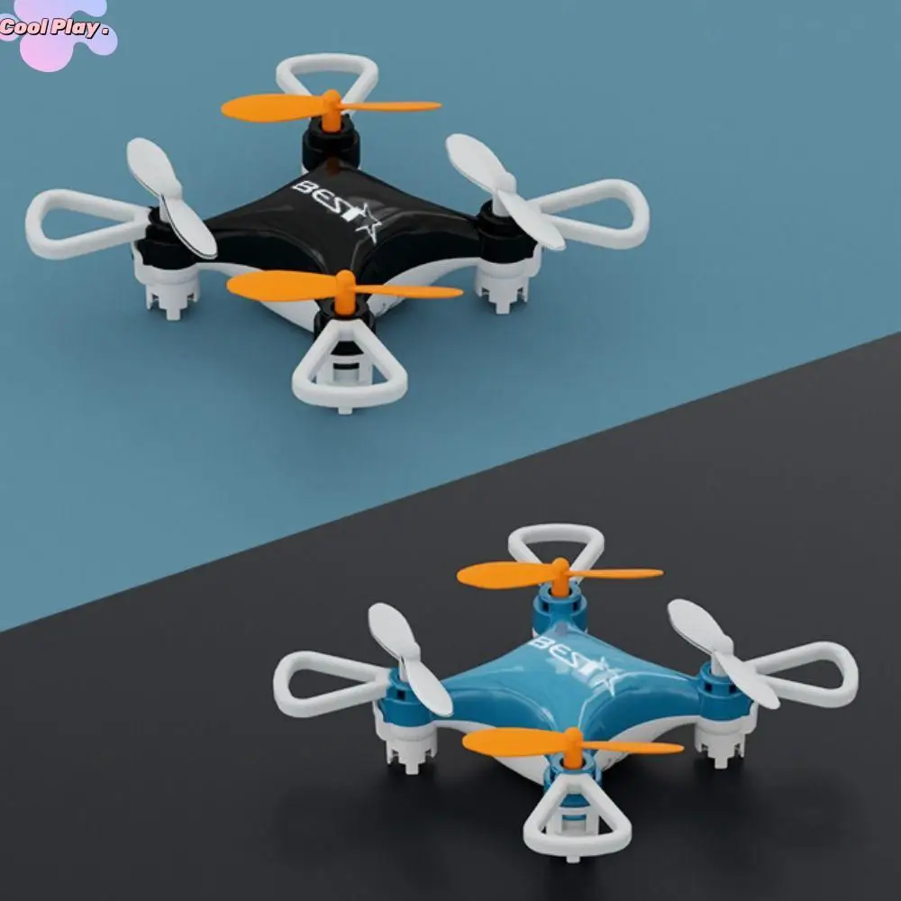 

Мини-дрон на радиоуправлении для детей с подсветкой и функцией вращения, обучающая игрушка, радиоуправляемый самолет
