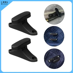 2PCS Rotatable Violin Case Bow Holder Bowed Fittings ABS Violin Viola Case Fiddle Bow Holders For Carbon Fiber Case