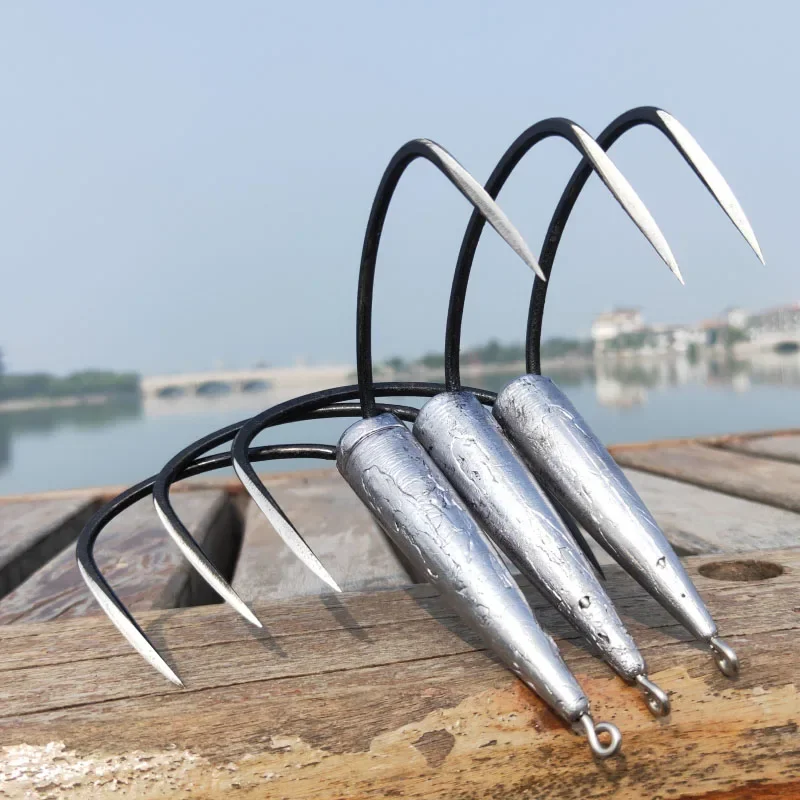 Carbon Steel Fishing Hook Sharp Treble Hook Triple Anchor Hooks Lead Fishing Hook Anzuelos De Pesca Mar Pesca Fishing Tackle