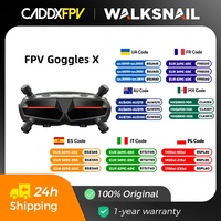CADDXFPV Walksnail Avatar HD Goggles X 5.8GHz Steadyview Receiver Head Tracker 1920*1080 FPV Goggles Video Glasses for RC Drone