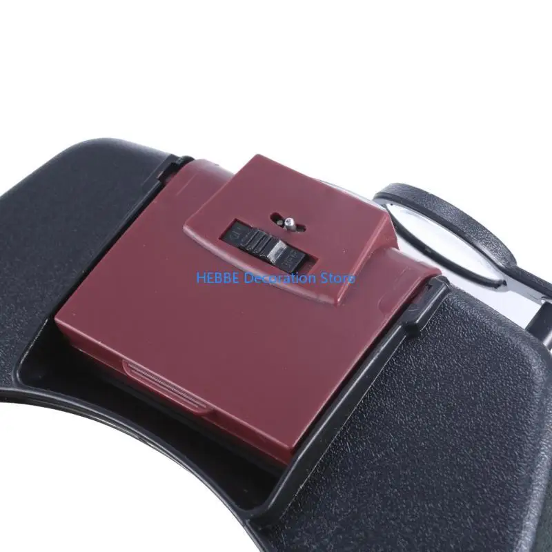 B0KC 1.5/3/6.5/8 Head Wearing Magnifier Eye Glasses Loupes with LED Light
