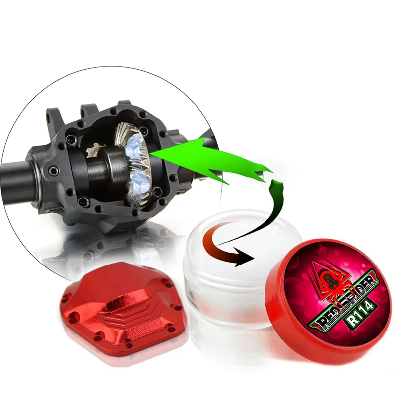 BEDW-ブリッジアクスルギアグリース潤滑剤ノイズ低減潤滑油交換用 RC カークローラー HSP Himoto Traxxas タミヤ
