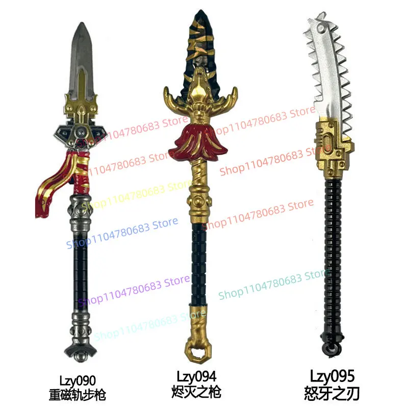 MOC Nowe Klocki Konstrukcyjne Lalka Mini Akcesoria dla Lalek Ekskluzywna Ciężka Magnetyczna Torowa Karabin Zabawka Prezent Ozdoby Kolekcja