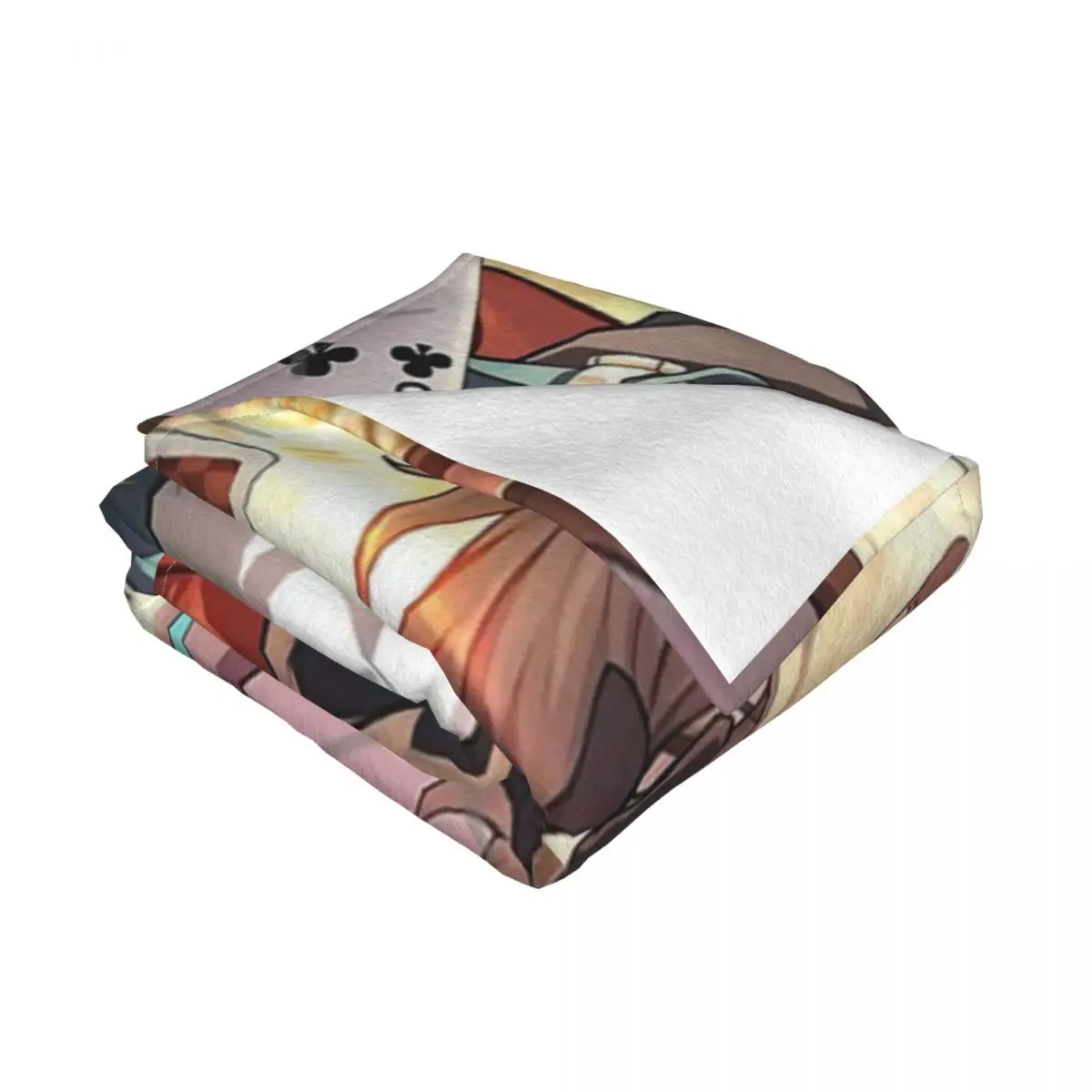 Aventurine Honkai Star Rail Blanket Bedspread On The Bed Soft Aesthetic