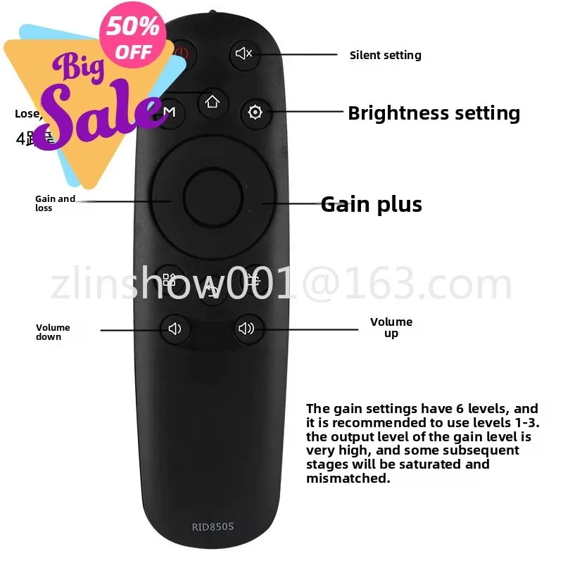 F12 MUSES72320 Fever Flagship Front Board, Volume Controller, Infrared Remote Control, Preamplifier