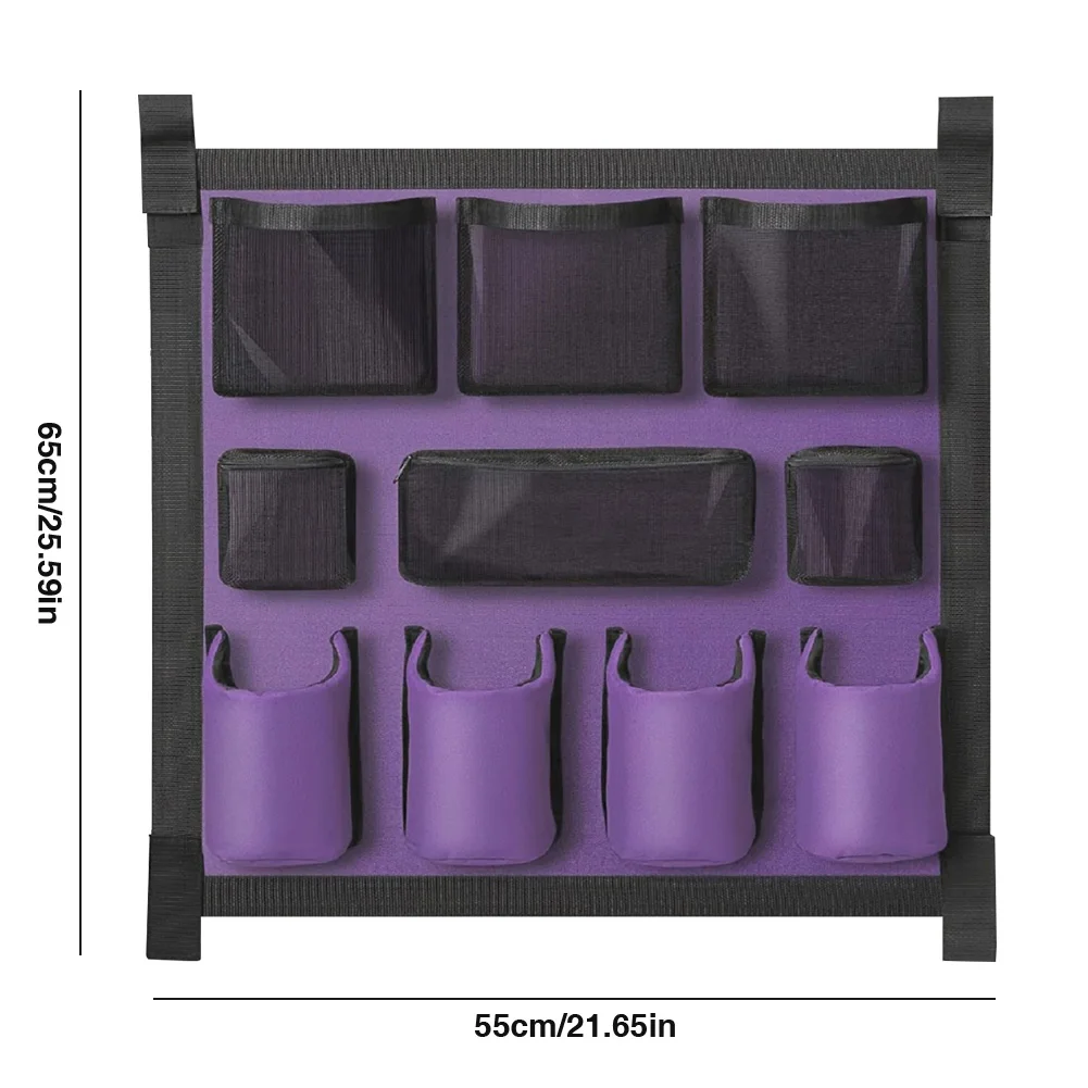 حقيبة تخزين حصان تك متعددة الجيوب منظم مقطورة الحصان حقيبة العناية بمقطورة الحصان لزجاجة مشط فرشاة الحصان