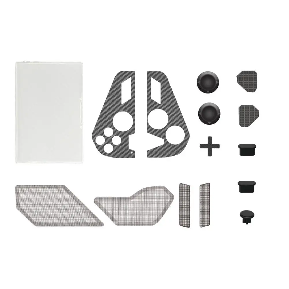 Dust Filter Kit for ROG for Xbox Ally/X Handheld Game Console Anti-Dust Mesh Filter Sticker with Silicone Plug