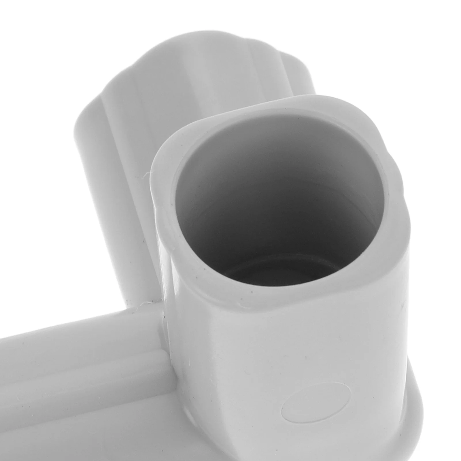 4 Stuks 3 Way Pvc Fitting Connector Voor Meubels Kas Tent Frame Lichtgrijs Duurzaam Stalen Pijp T-vormige Elleboog gezamenlijke Box