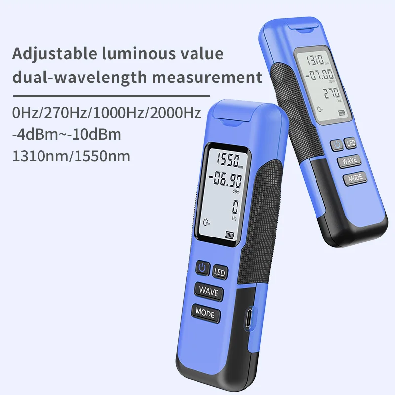 ハンドヘルド 1310/1550nm 光ファイバー L-aser 安定した光源 調整可能な発光値 光ファイバー光源