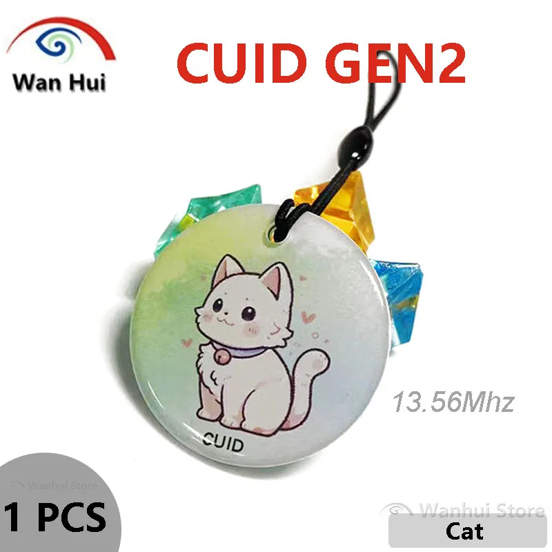 1Pcs/Lot 13.56MHz CUID Gen2 Magic Card Key Tag Android App MCT Modify UID Changeable IC NFC 1K S50 Block 0 Writable IS014443A