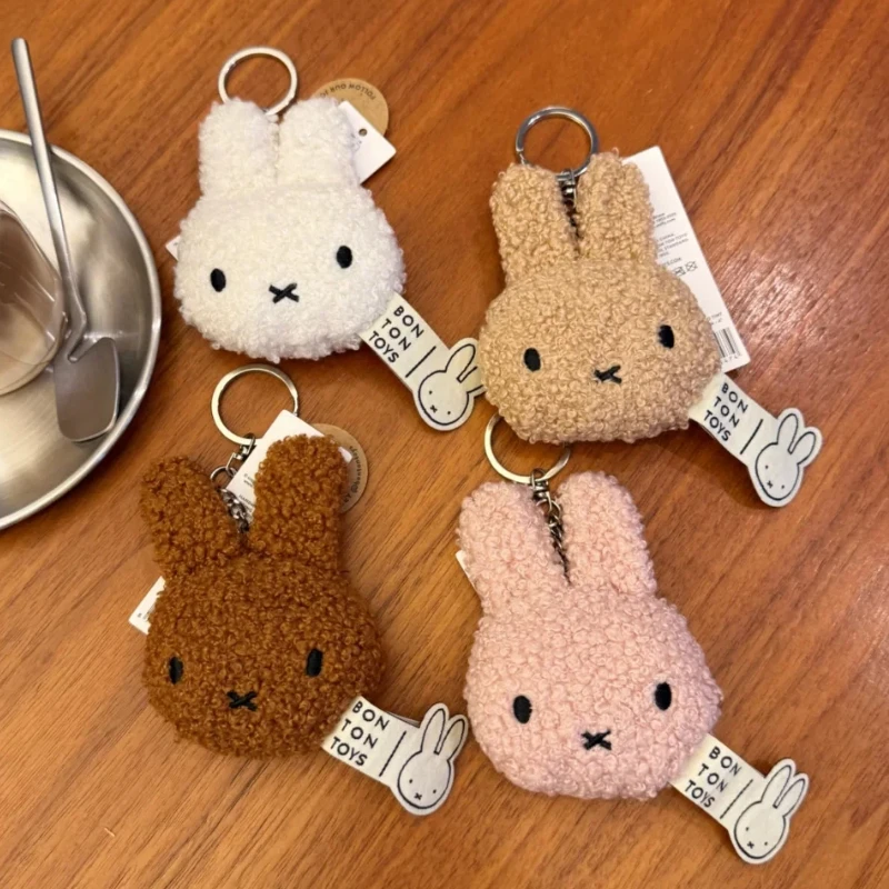 

В наличии: Брелок-игрушка Miffy Rabbit Kawaii в виде мультяшной аниме-фигурки, украшение для рюкзака, аксессуар, подарок на день рождения для девочки