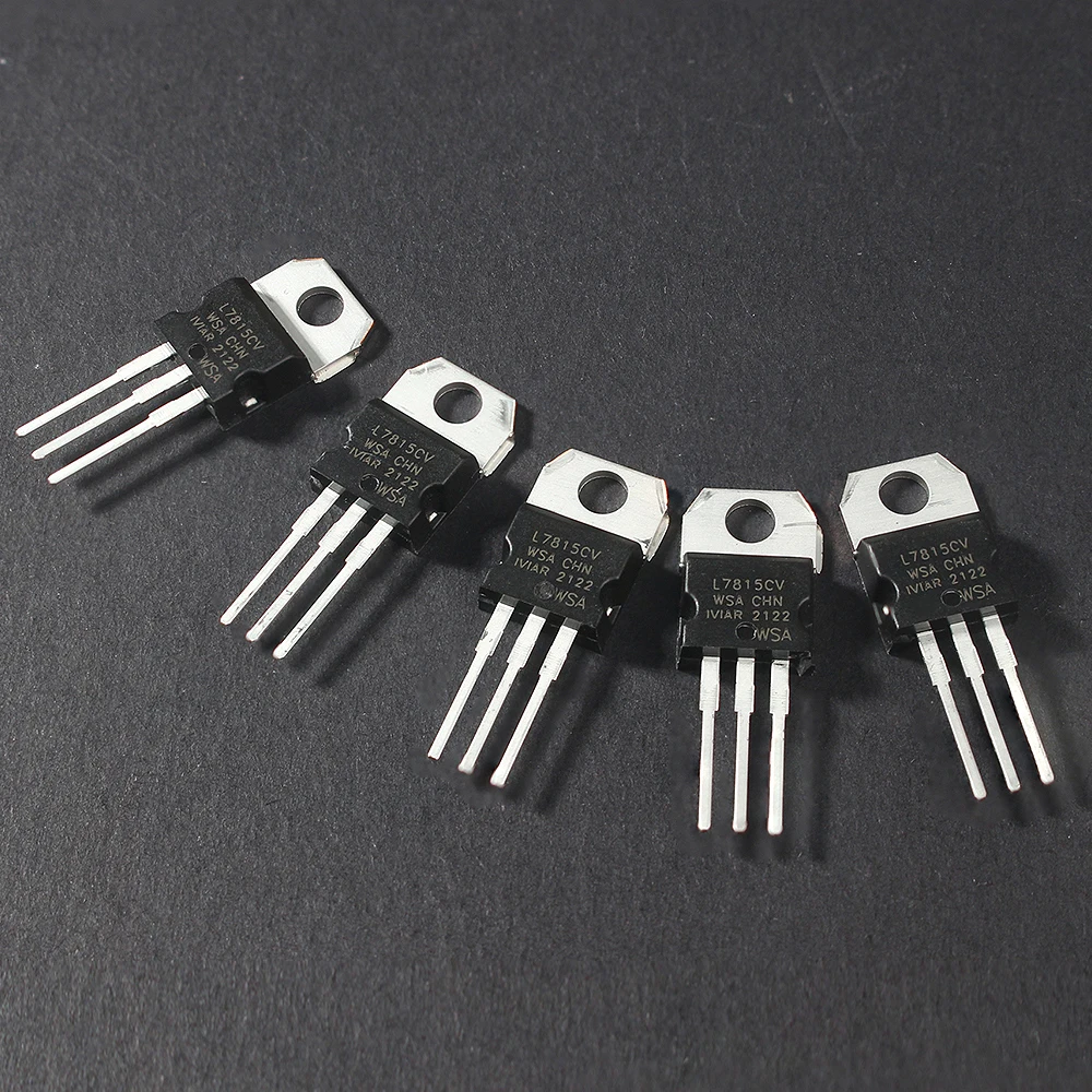 40PCS Mosfet Transistor Kit IC TO-220 L7805 L7806 L7809 L7812 L7815  L7905 LM317T Voltage Regulators transistor Assortment kit