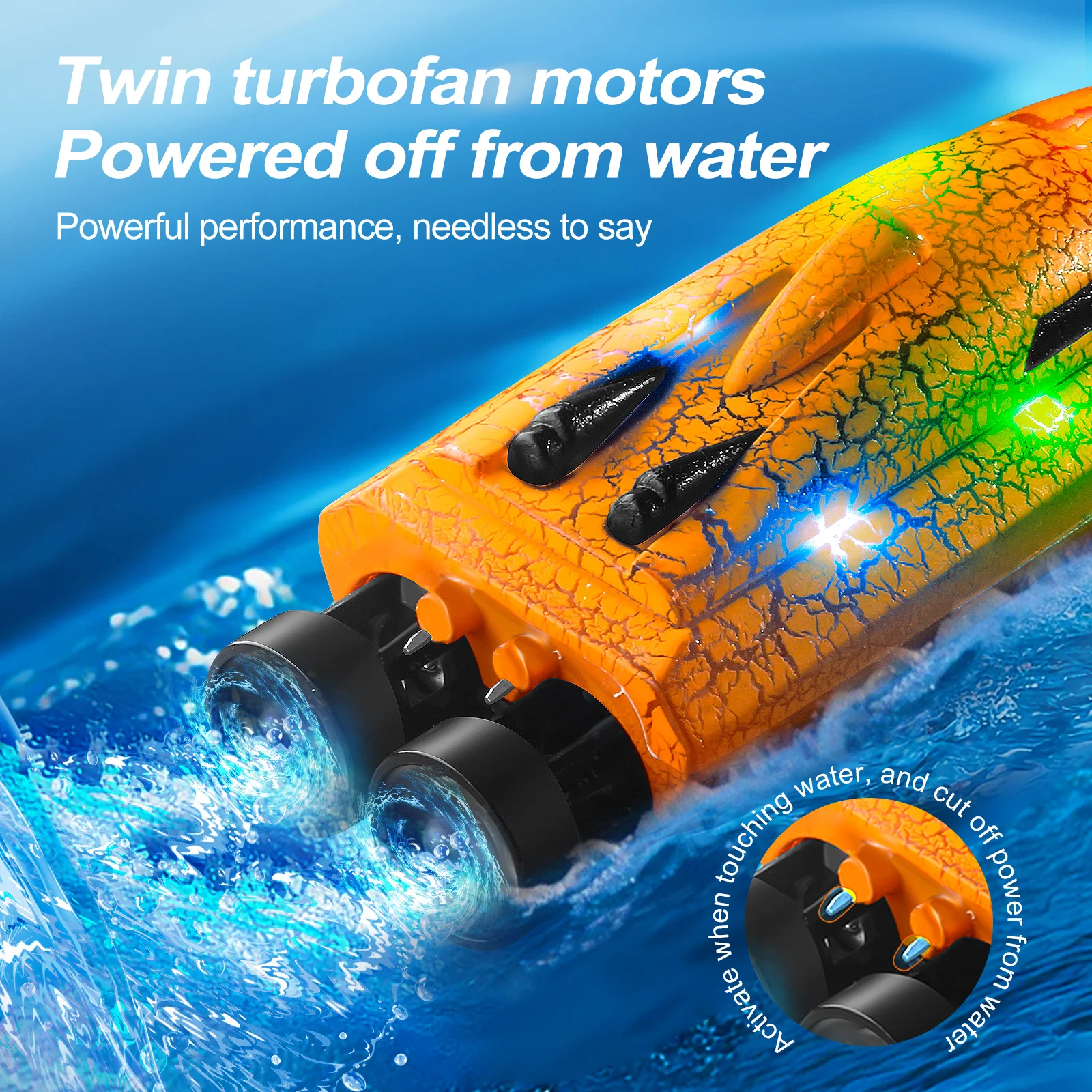 Remote Controlled Boat Electric Speedboat High Speed Dual Motor Radio Control Ship Competition Racing Stunt Boats Toys for Boys