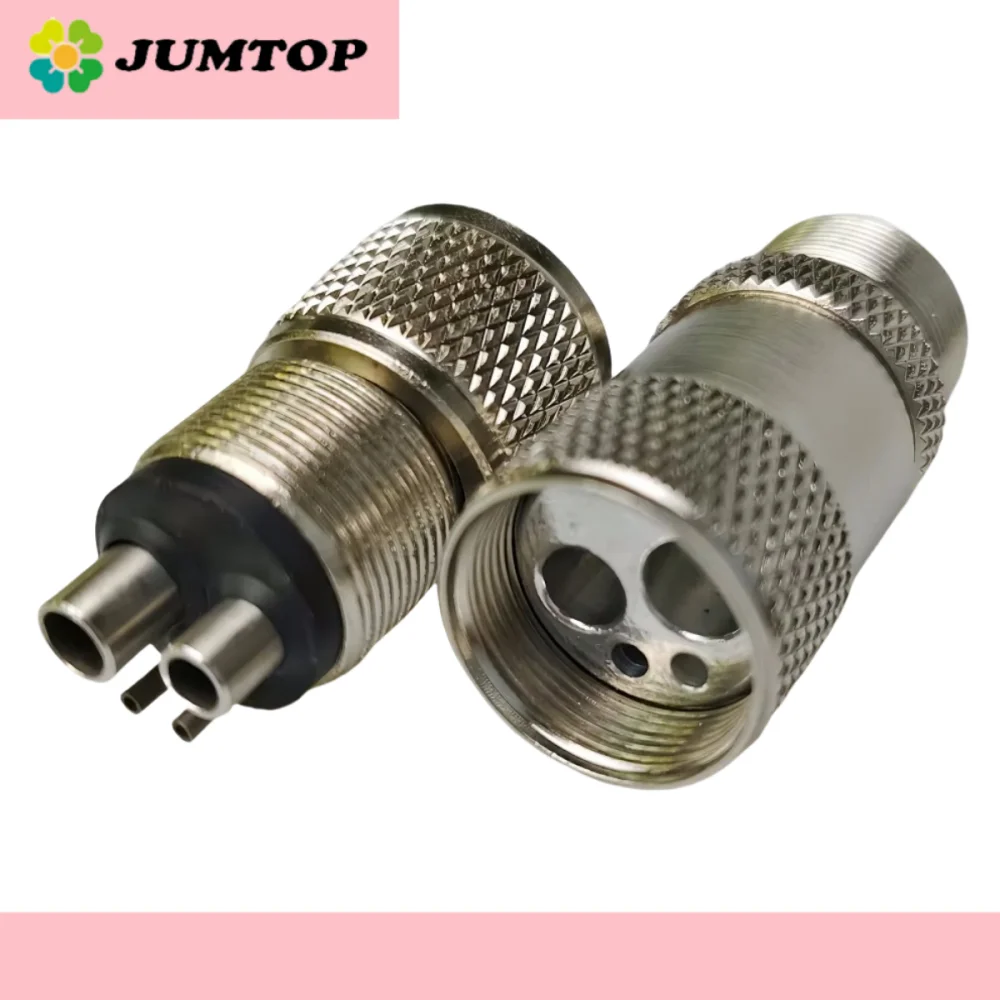 

Переходник для стоматологического наконечника — с 2 на 4 отверстия для совместимости и подключения высокоскоростных турбин