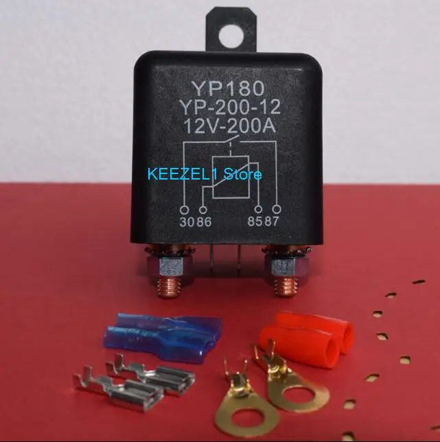 Auto Relay 120A200A250A12V24v car power master switch start long time type relay