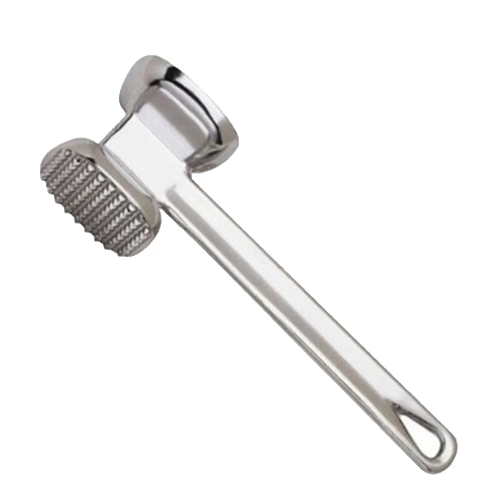 Meat Tenderizer Hammer, 19cm Aluminum Alloy Steak Mallet, Heavy Duty Double-Sided, Kitchen Tool