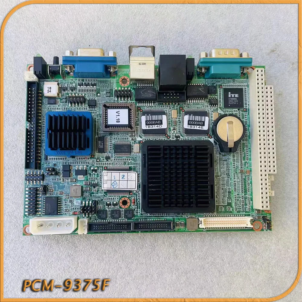 

Горячая оригинальная материнская плата промышленного компьютера PCM-9375F PCM-9375 REV A1, полный идеальный тест, хорошее качество