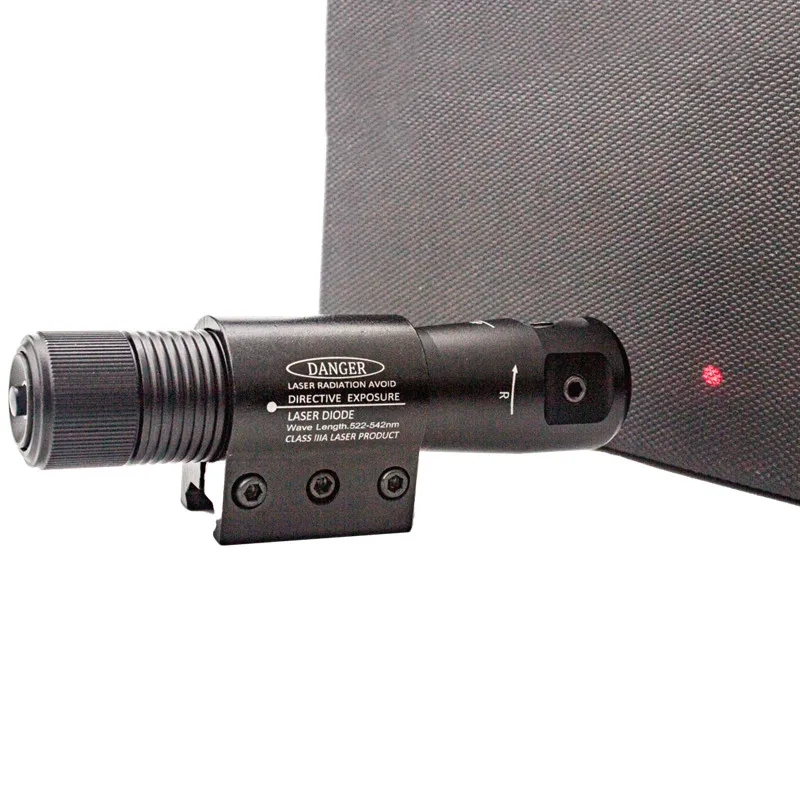 

Tactical Hunting Rifle Red Green Laser Adjustable Laser Sight Wtih Mount Laser Collimator