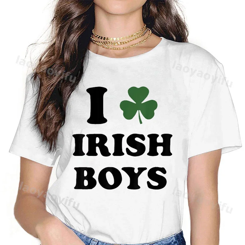 I Love White Boys T-shirt I Love White Girls Heart Funny Streetwear  Harajuku  Men Clothing  T Shirt