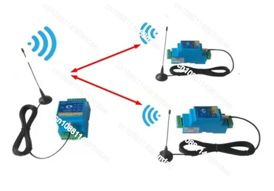 Switch Quantity Wireless Transmission Module Remote Control Relay Output Water Pump Float Control Switch Remote Control LC202