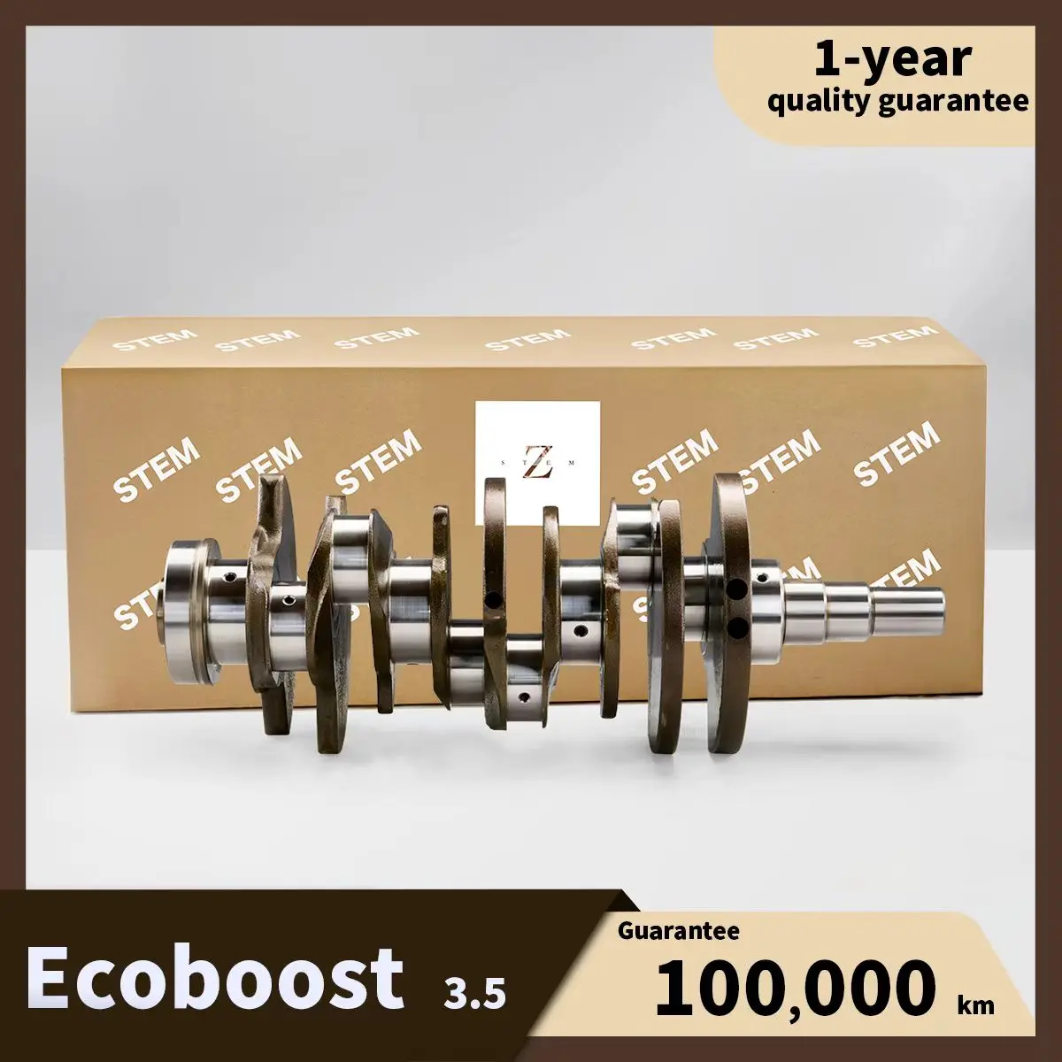 

AA5E817A Crankshaft Compatible with Ecoboost 3.5L V6 (D35) Engine, Ford SUV/pickup Twin-turbo Shelf, 1 Year Warranty.