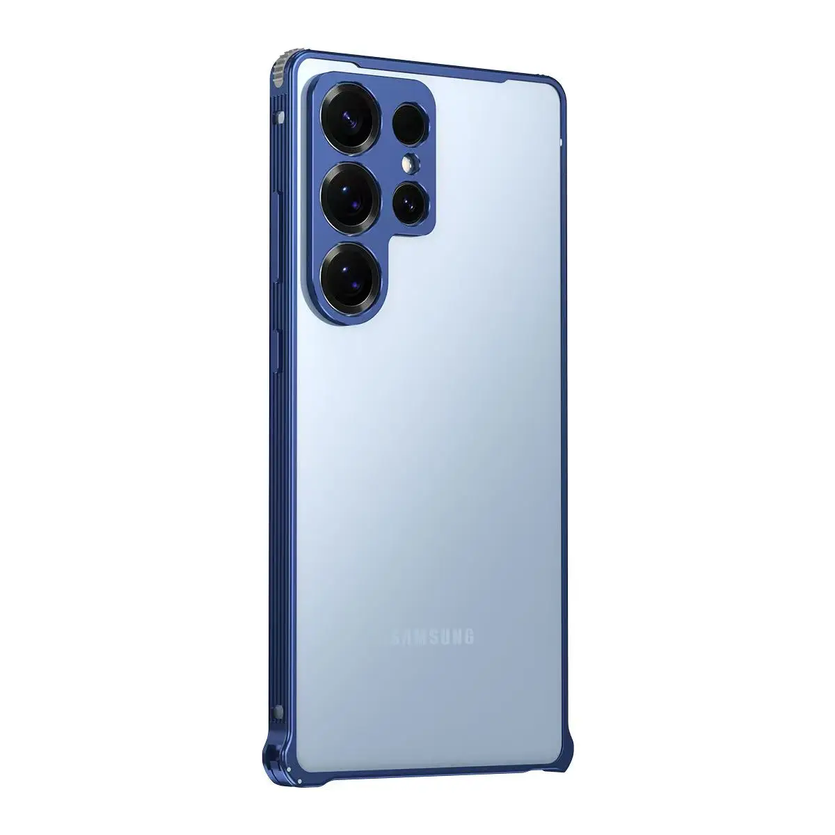 Rahmen Aluminium Metall Bumper Telefon Fall Für Samsung Galaxy A56 A36 5G S24 S25 Ultra Plus Stoßfest Wärmeableitung objektiv Abdeckung – Detail 5