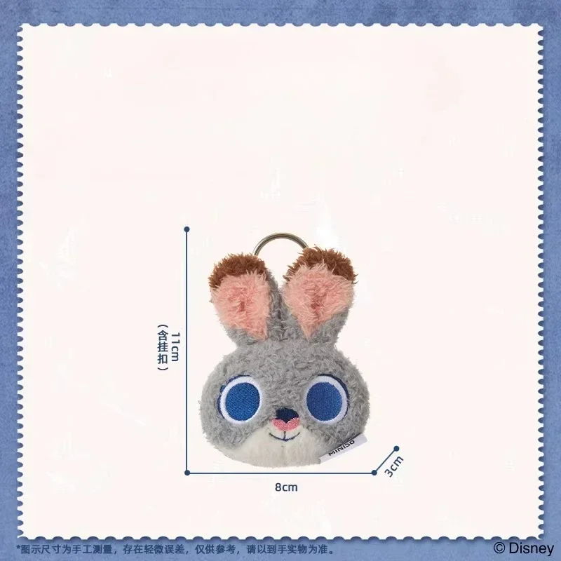 Llavero Disney Zootopia Judy Hopps, mochilas, regalos para niños, bonitos adornos periféricos de animales de anime para bolsos