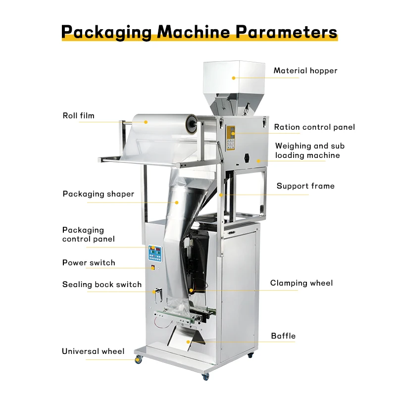 

Weighing Detergent Powder Filling Packing Machine Washing Powder Soap Powder Packaging Manufacturing Processing Machine