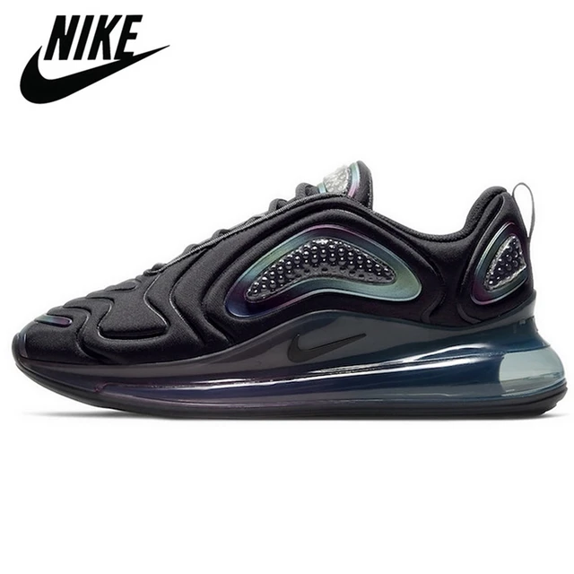 Nike-air max 720メンズおよびレディーススポーツシューズ,オリジナルの本物のバブルパック,黒,赤,屋外ランニングシューズ -  AliExpress