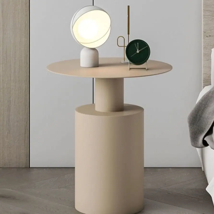 Modern Dressing Bedside Table Modern Minimalist Bedroom Round Creative Coffee Table Table De Bistro Bed Set Furniture