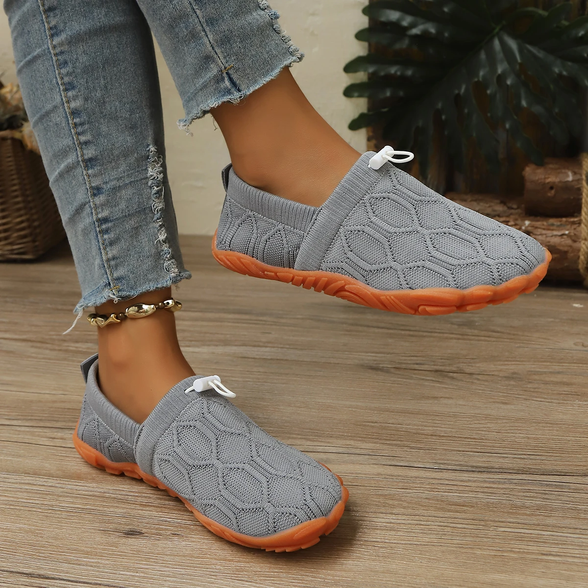 Barfuß-Slip-On-Schuhe für Damen und Herren, rutschfest, minimalistisch, bequeme Wanderschuhe, Strand-Outdoor-Laufschuhe, Wasserschuhe – Detail 6