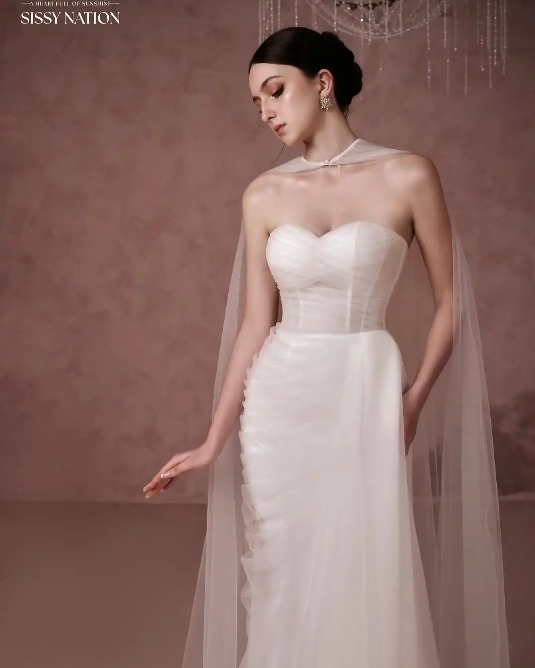 Giyu Elegant Tulle Sweetheart Wedding Dresses Mermaid Sleeveless Bridal Gown Floor-Length Vestidos Novias Boda Customsied 2025