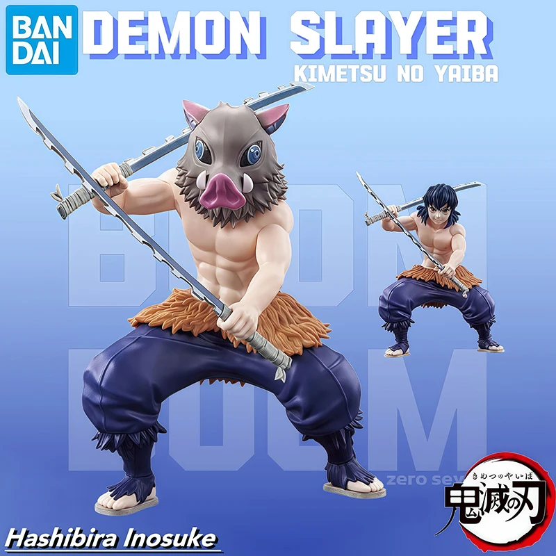 

Подлинная пластиковая модель BANDAI NAMCO BANPRESTO Demon Slayer: Kimetsu no Yaiba Hashibira Inosuke, новая и нераспечатанная подарочная модель