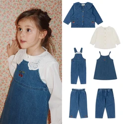 Autumn KS Brand Jeans Mother Kids Clothes Sets For Children Clothes Girl Outfits Girl Clothes Children's Top And Bottom Clothes