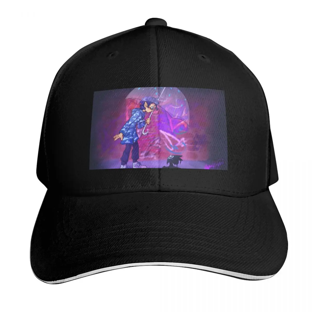 It's Raining Sylo's Shadow Official Baseball Cap Casual Daily Wear Quick Dry Performance Cotton Twill Breathable