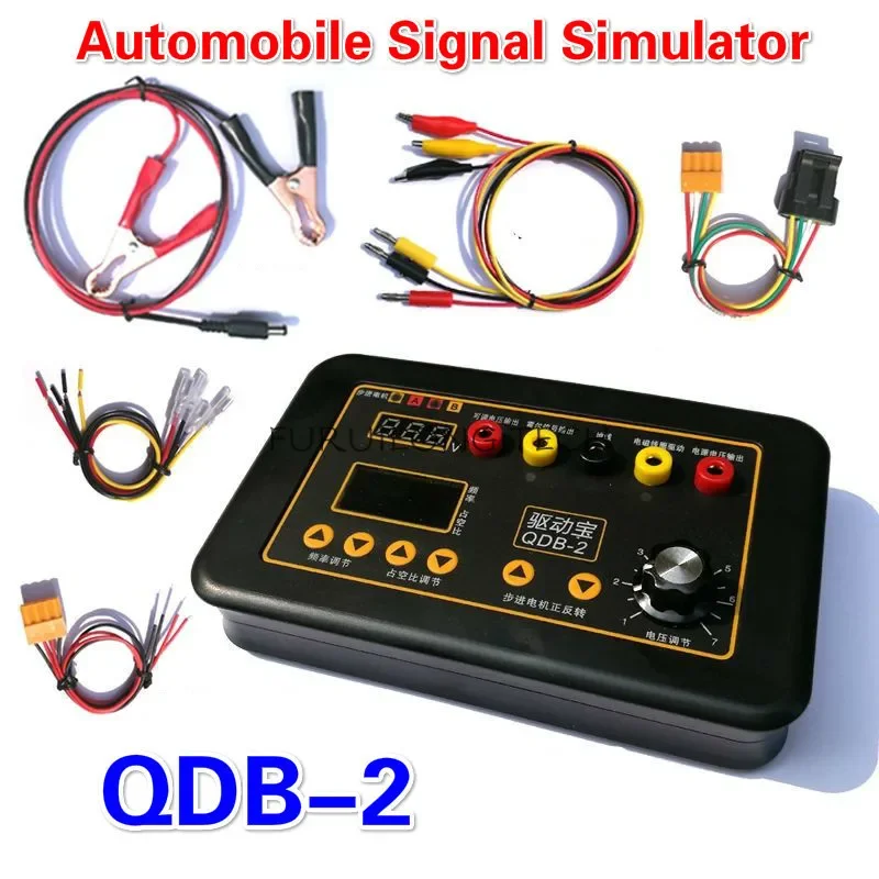 QDB-2 Automobile Ignition Coil Injector Solenoid Valve Idle Stepper Motor Fault Detector Diagnostic Driver