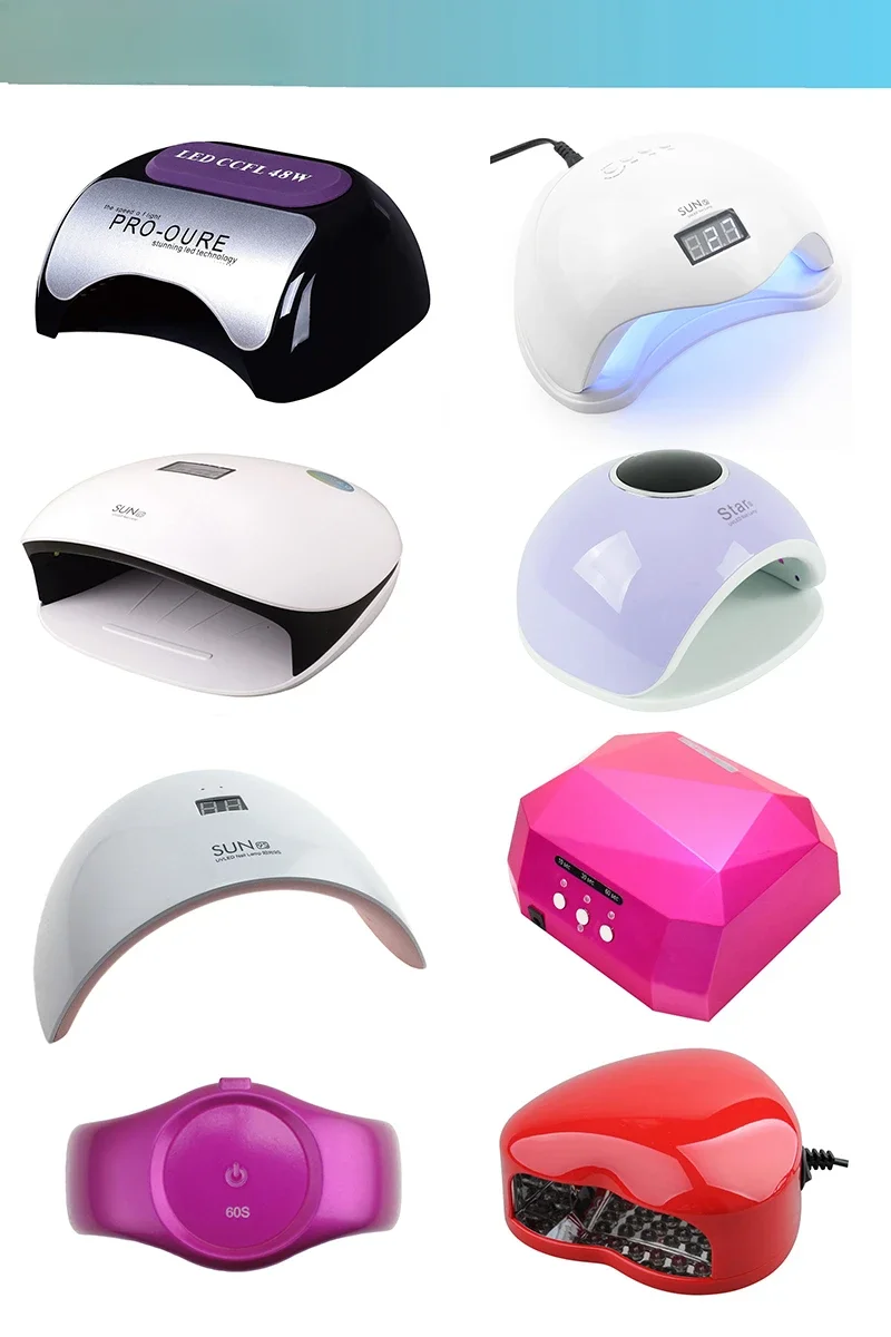 

-48W 24LEDs UV Lamp LED Nail Lamp For All Gels With 10/30/60S Timer Faster Nail Art Tools Nail Dryer