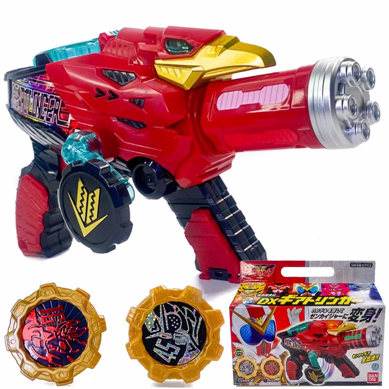 Bandai Originele Dx Kikai Sentai Zenkaiger Gear Machinegeweer Anime Action Figures Speelgoed Voor Jongens Meisjes Kids Cadeau Speelgoed